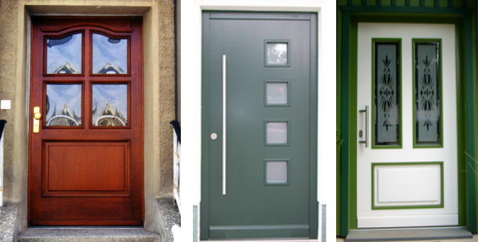 Individuelle Haustür, Holzhaustür, Holzhaustüren, Haustüren vom Hersteller n - Fenster Rollaeden Tueren Zargen - Mülsen
