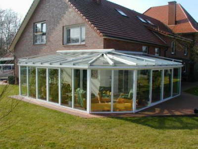 Wintergarten Messenstück Einzelstück  - Fenster Rollaeden Tueren Zargen - hoya