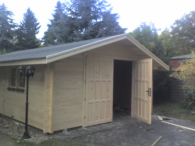 Individuelle Fertigung von Blockbohlengaragen in 50/70mm nordischer Blockbohle,. - Sonstiges für den Garten - Dahlwitz Hoppegarten