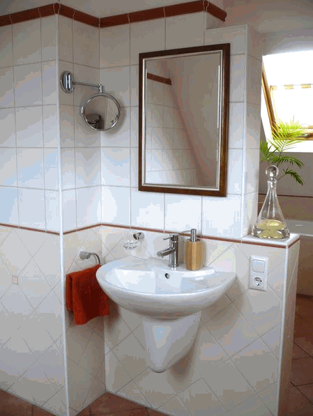 Badsanierung / Badrenovierung von Baubüro Deucker  - Fliesen Keramik Ziegel - Laatzen-Hannover