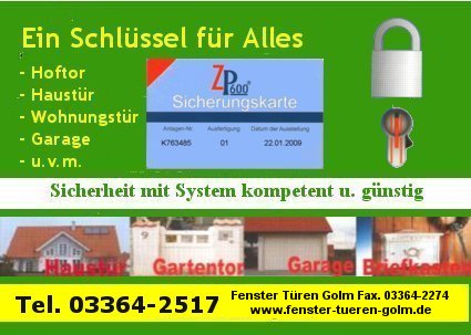 Schließanlage u. Profilzylinder für Gewerbe, Ein- u. Mehrfamilienhäuser - Sonstiges - Berlin