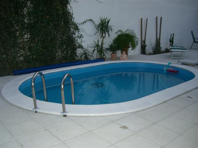Beckenrandsteine für Ovalpool 7,37x3,60m 470,00€ Neuware - Fliesen Keramik Ziegel - Liebschützberg