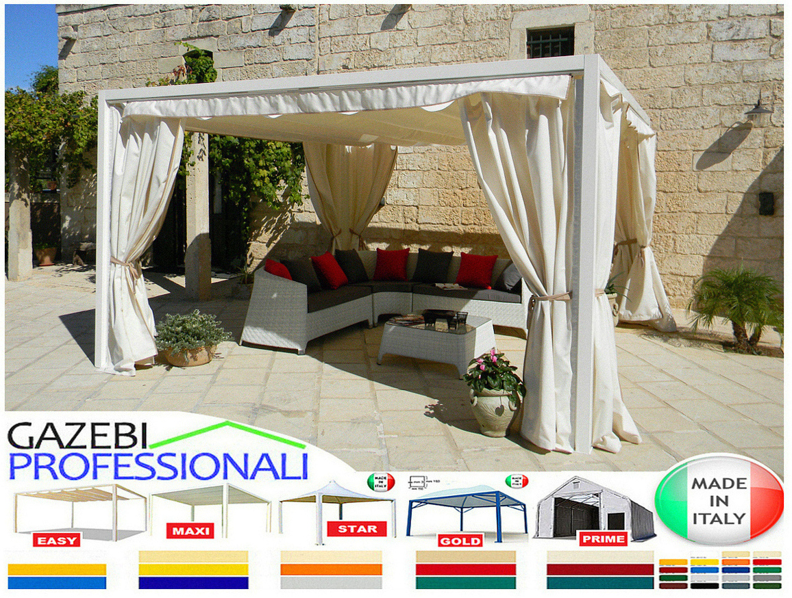Laube Dach Pergola Gartenzelt Pavillon Neu Personalisiert 5x6 - Gartengeraet Gartenmoebel - Hannover