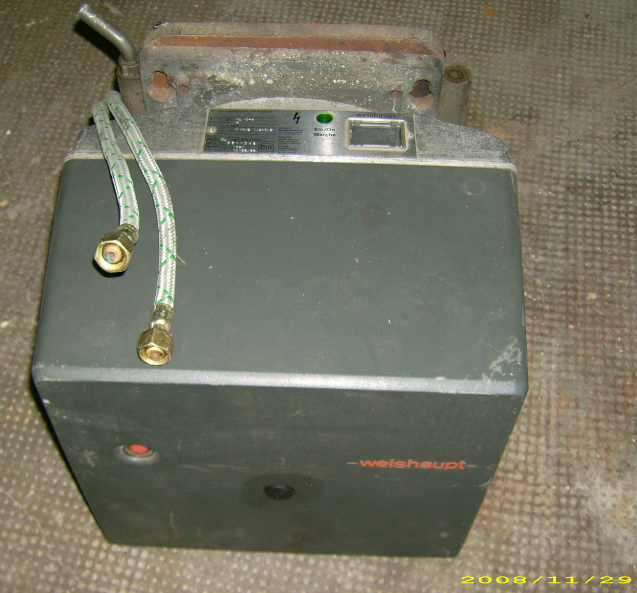 Ölbrenner Weisshaupt WL 10-A, Bj. 91 - Elektro Heizung Wasserinstallation - Großerlach