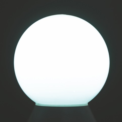 Extra-große, schwimmfähige weiße Solarkugel 30 cm - Solaranlagen - Korschenbroich