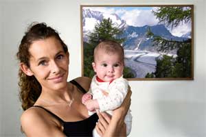 Infrarotheizung Fotodruck - Elektro Heizung Wasserinstallation - Oberaudorf