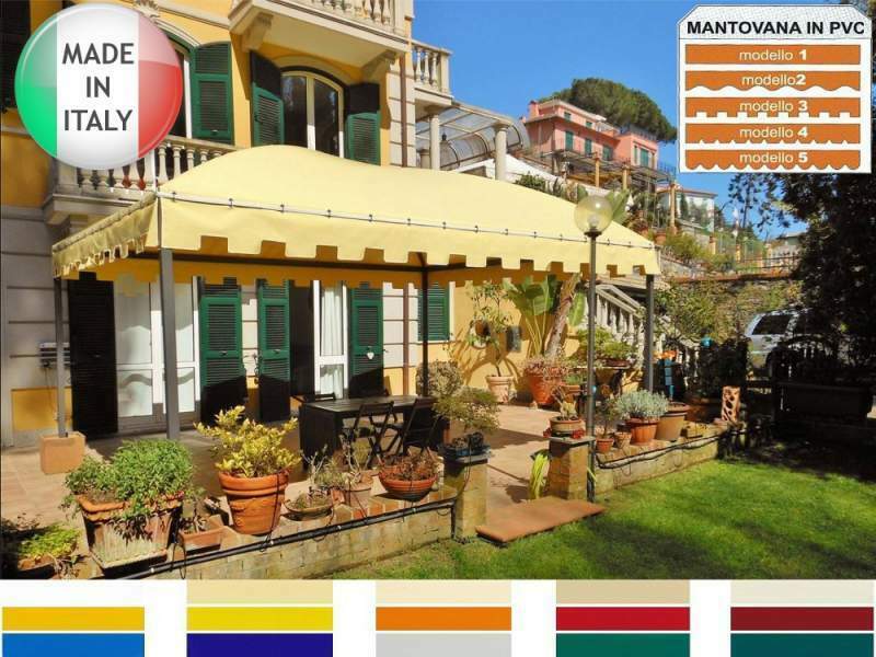 Pavillon Gartenzelt neu Dach personalisiert zertifiziert Pvc 3x4m - Gartengeraet Gartenmoebel - München