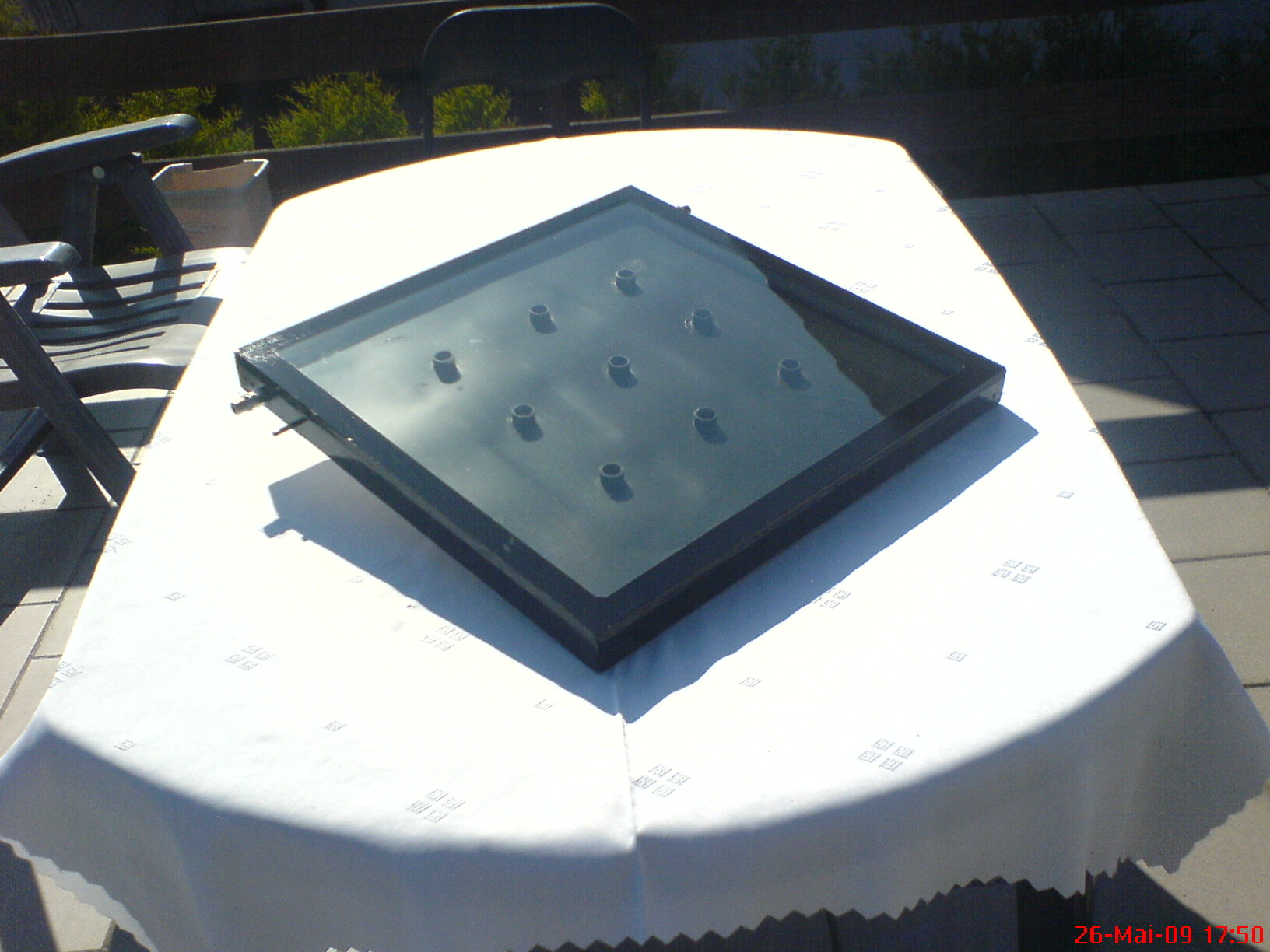 Vakuum-Flach-Sonnenkollektor-Baukastensystem - Elektro Heizung Wasserinstallation - Mannheim