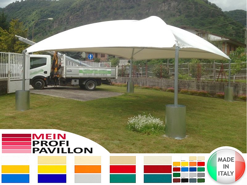 Pavillon professionell alle Farben personalisiert neu Pvc 6x6 - Gartengeraet Gartenmoebel - Dortmund