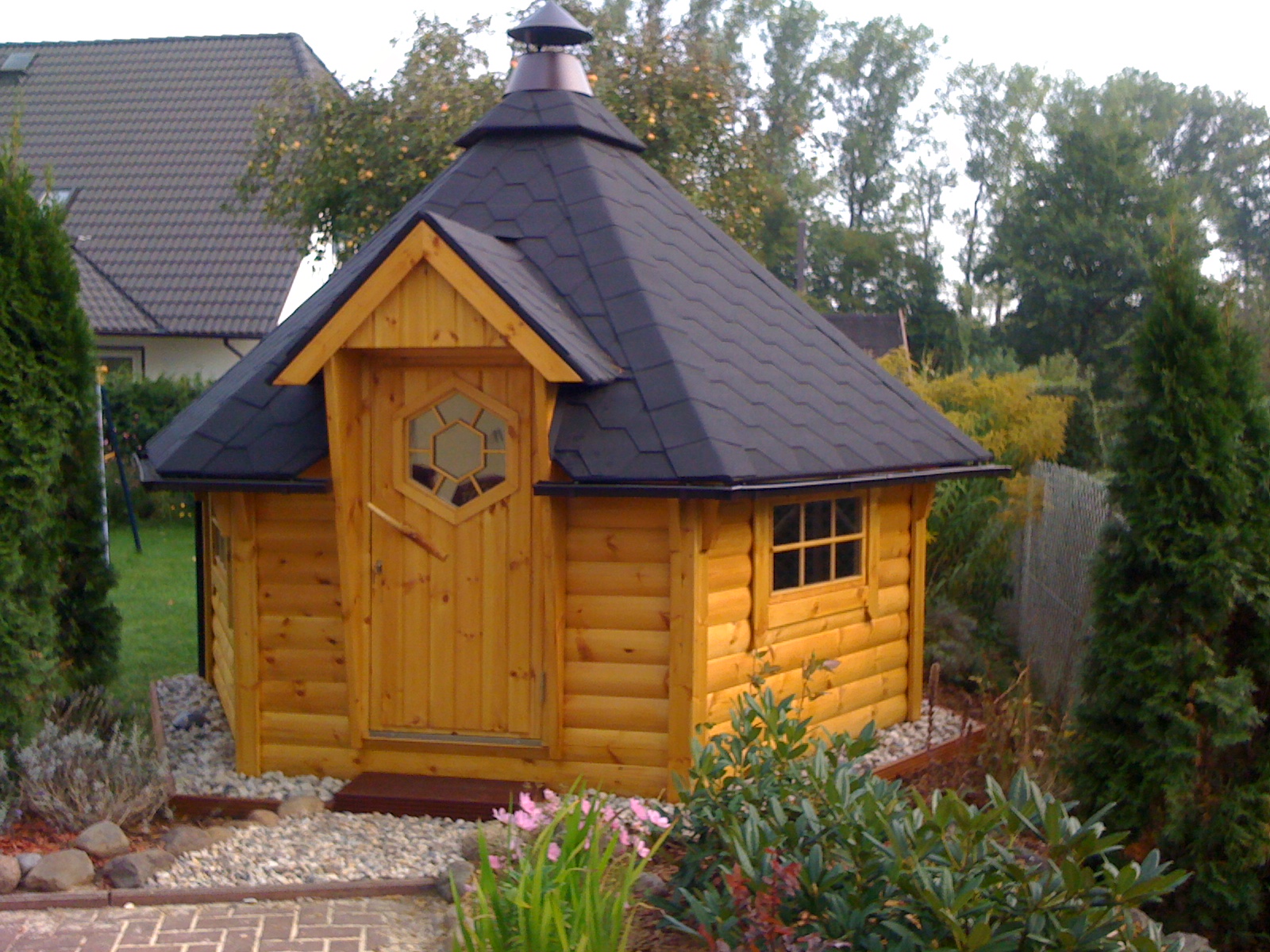 AKTIONSANGEBOT hochwertige finnische Grillkota Typ 9C bei uns 5.899,00 € , bun - Sonstiges für den Garten - Dahlwitz Hoppegarten