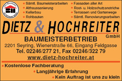 Baumeister Dietz & Hochreiter - Sonstiges Material für den Hausbau - Györ