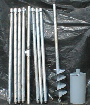 Brunnenbohrer mit Bohrglocke - Geraete Maschinen - Kirchardt