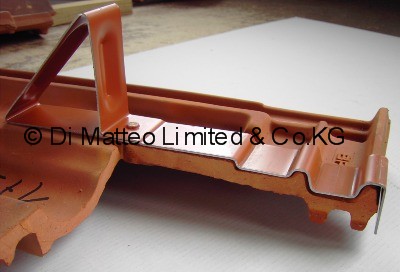 Dachlawinenschutz - Fliesen Keramik Ziegel - St.Blasien