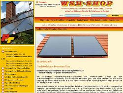 WSH SOLAR SHOP Wärmepumpen, Solartechnik, Heizungsanlagen Sanitär - Solaranlagen - Wewelsfleth