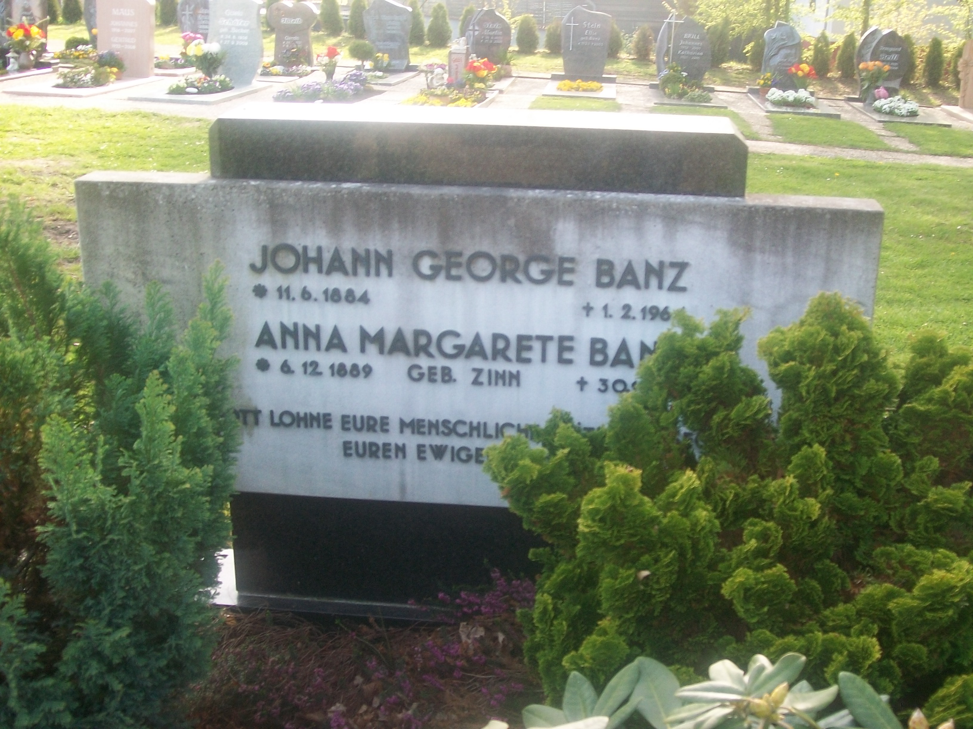 Grabstein aus Marmor für Selbstabholer - Sonstiges - Heringen