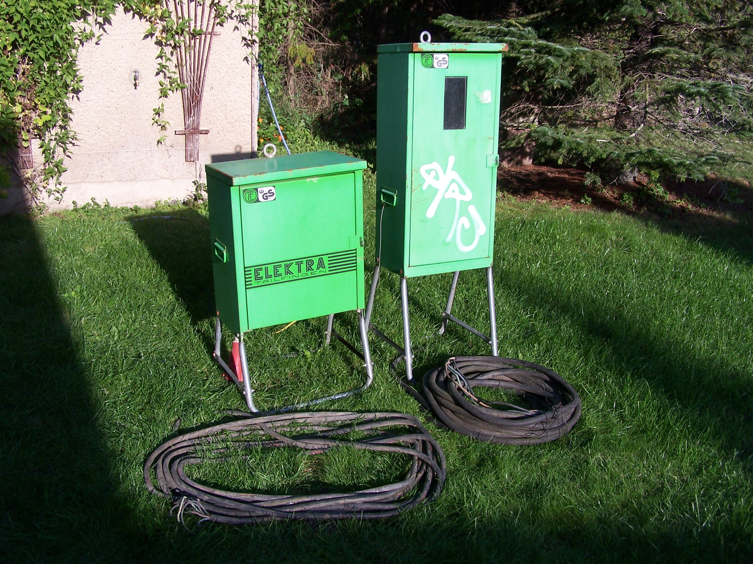 Komplettsatz Baustromverteiler - Elektro Heizung Wasserinstallation - Gebesee