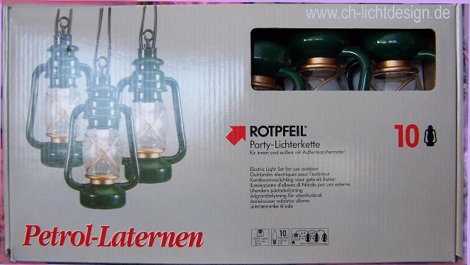 Petrol - Laternen Lichterkette - Gartengeraet Gartenmoebel - Lüdenscheid