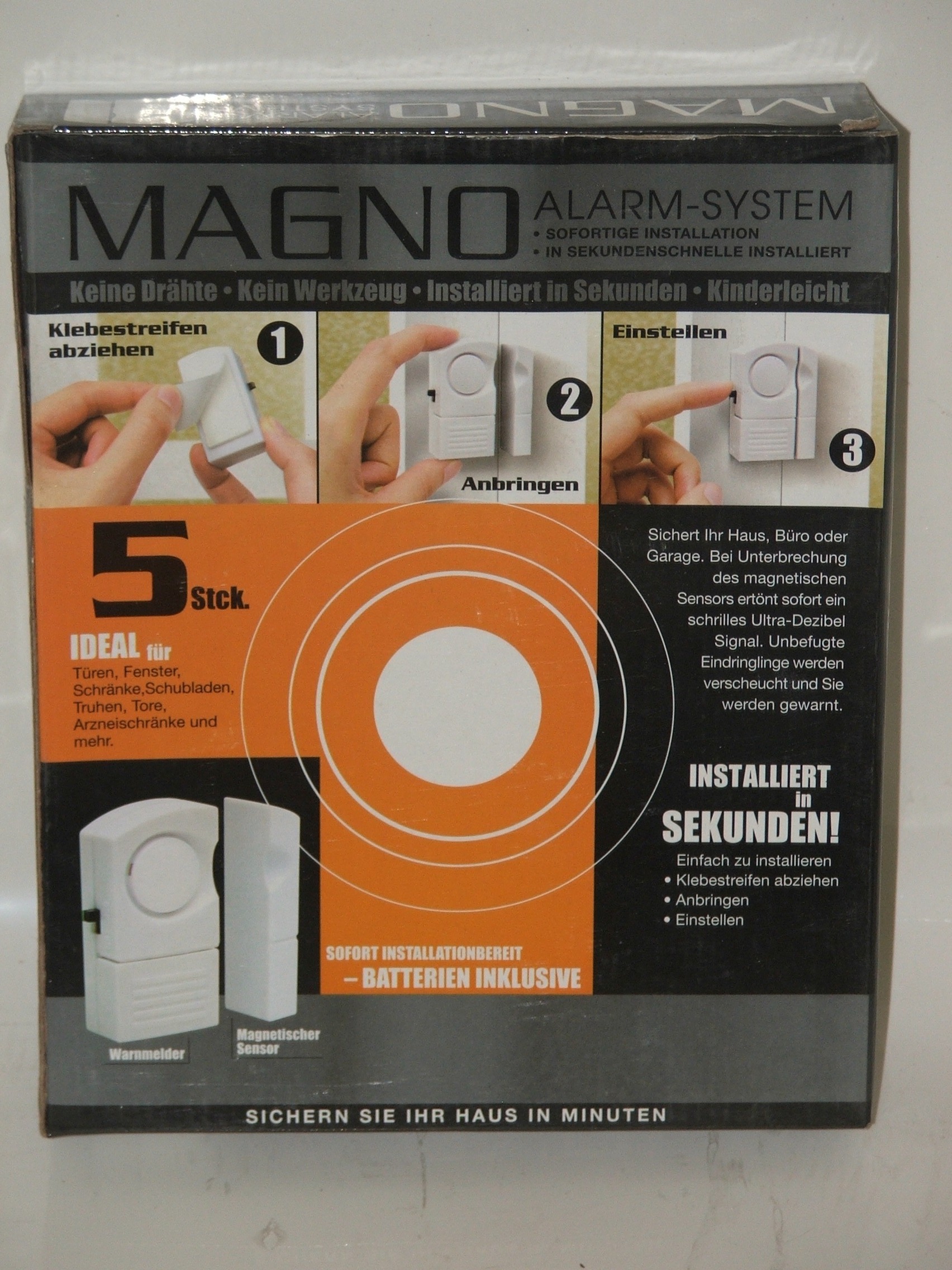 Magno Alarm-System NEU OVP 3 Stück - Sonstiges - Burgau