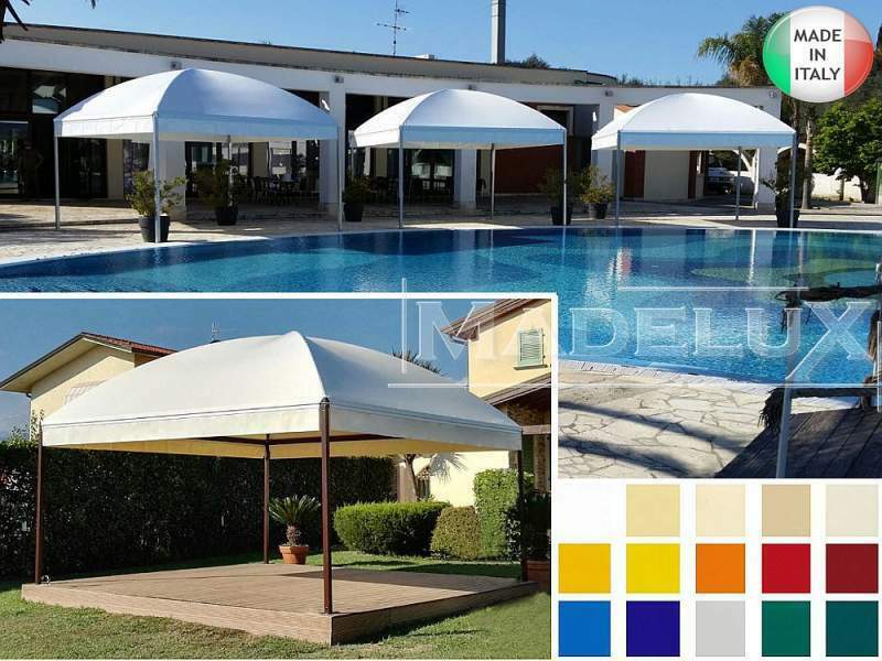 Pavillon Gartenzelt neu Dach personalisiert zertifiziert Pvc 3x4m - Gartengeraet Gartenmoebel - Magdeburg