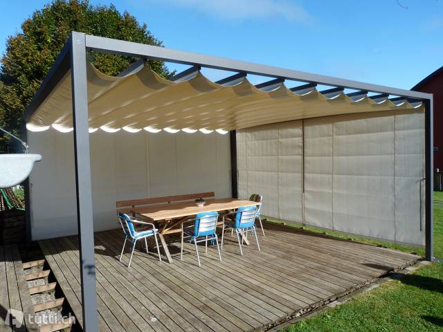 Profi Laube Terrassendach Garten Personalisiert 3x5 - Gartengeraet Gartenmoebel - Düsseldorf