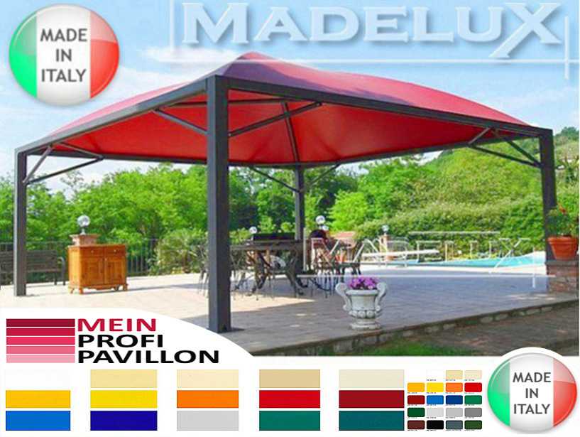 Pavillon Terrassendach Garten Zelt Laube Neu 7x7  - Gartengeraet Gartenmoebel - Stuttgart