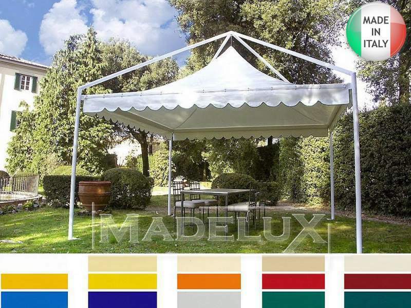 Abdeckung Pavillon zertifiziert neu Gartenzelt Pvc Dach 4x4 - Gartengeraet Gartenmoebel - Wuppertal