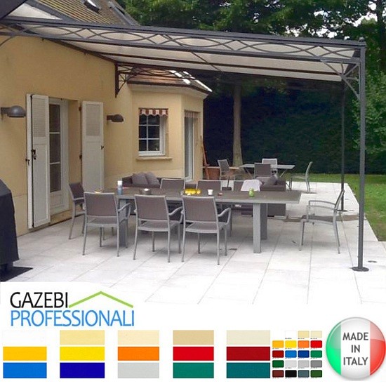 Laube Terrassendach Sonnensegel Garten Pavillon Zelt 3x5 - Gartengeraet Gartenmoebel - Köln
