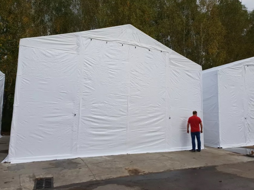  Lagerzelt 8x16 Zelthalle Weidezelt Zeltgarage Garagenzelt Winter - Sonstiges für den Garten - Berlin