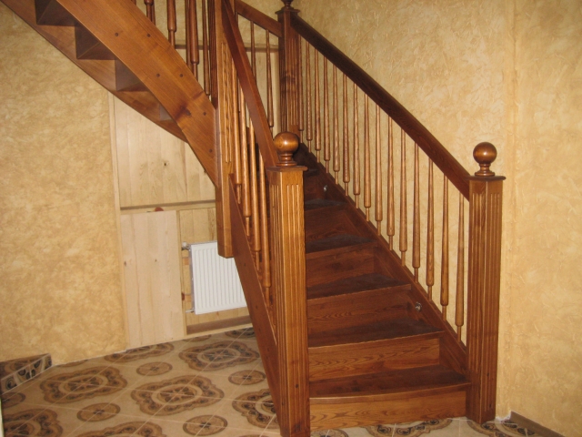 HOLZTREPPEN aus LITAUEN - Holz - Jonavos r.