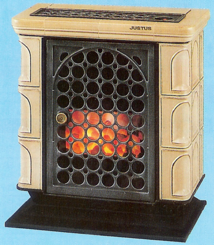 Romantischer Gasheizautomat Marke Justus  - Elektro Heizung Wasserinstallation - Rülzheim