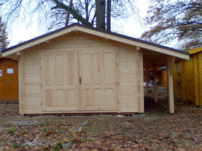 Wir fertigen individuell geplante Blockbohlengaragen bis ca. 60,00 m ,.. - Holz - Dahlwitz Hoppegarten