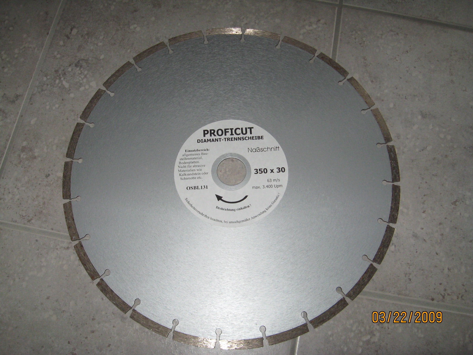 Diamanttrennscheiben Hartmettalsägeblätter Neu günstig zu verkaufen - Werkzeuge - Friedberg