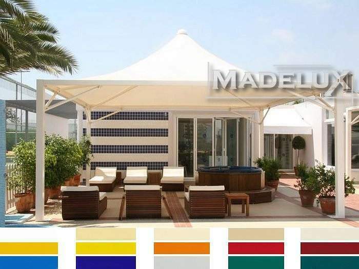 Pavillon Zelt Stahl personalisierte Farben professionell neu 7x7 Garden Café Hot - Gartengeraet Gartenmoebel - Bielefeld