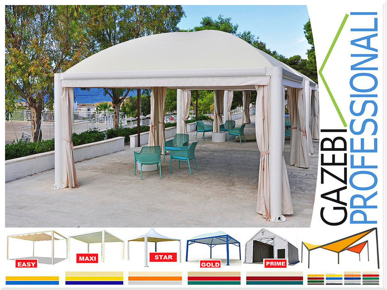 Pavillon Dubai Stahl personalisierte Farben professionell Zelt neu 5x5 - Gartengeraet Gartenmoebel - Mönchengladbach