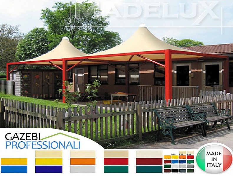 Pavillon Zelt Stahl personalisierte Farben professionell neu 5x5 Garden Café Hot - Gartengeraet Gartenmoebel - Bochum